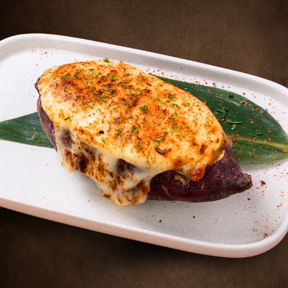 Creamy Baked Sweet Potato